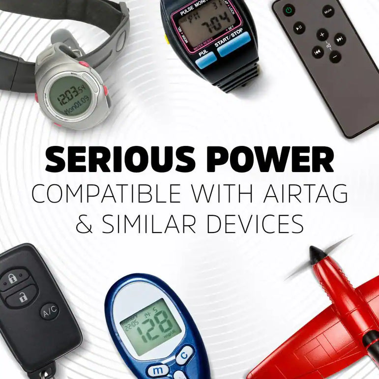 CR2032 Batteries (2-Pack), 3V Lithium Coin Batteries