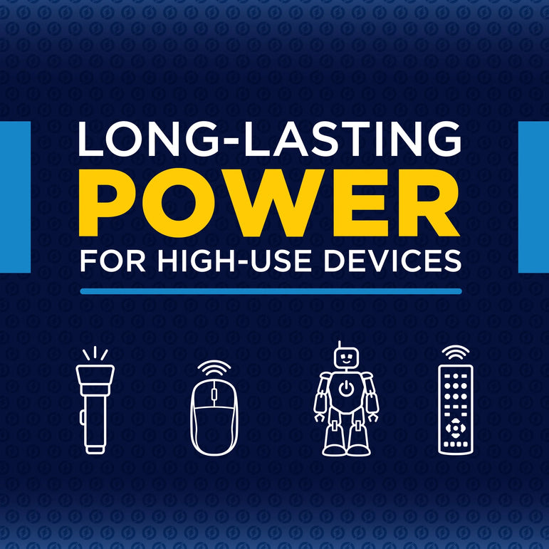 High Energy AA Batteries (60 Pack), Double a Batteries